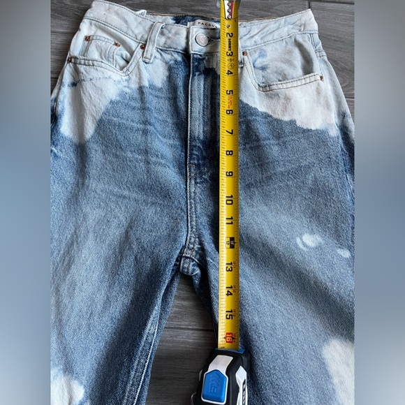 PacSun Acid Wash Tie Dye 90’s Boyfriend Jeans| Straight Fit, High Rise••• - Picture 15 of 16
